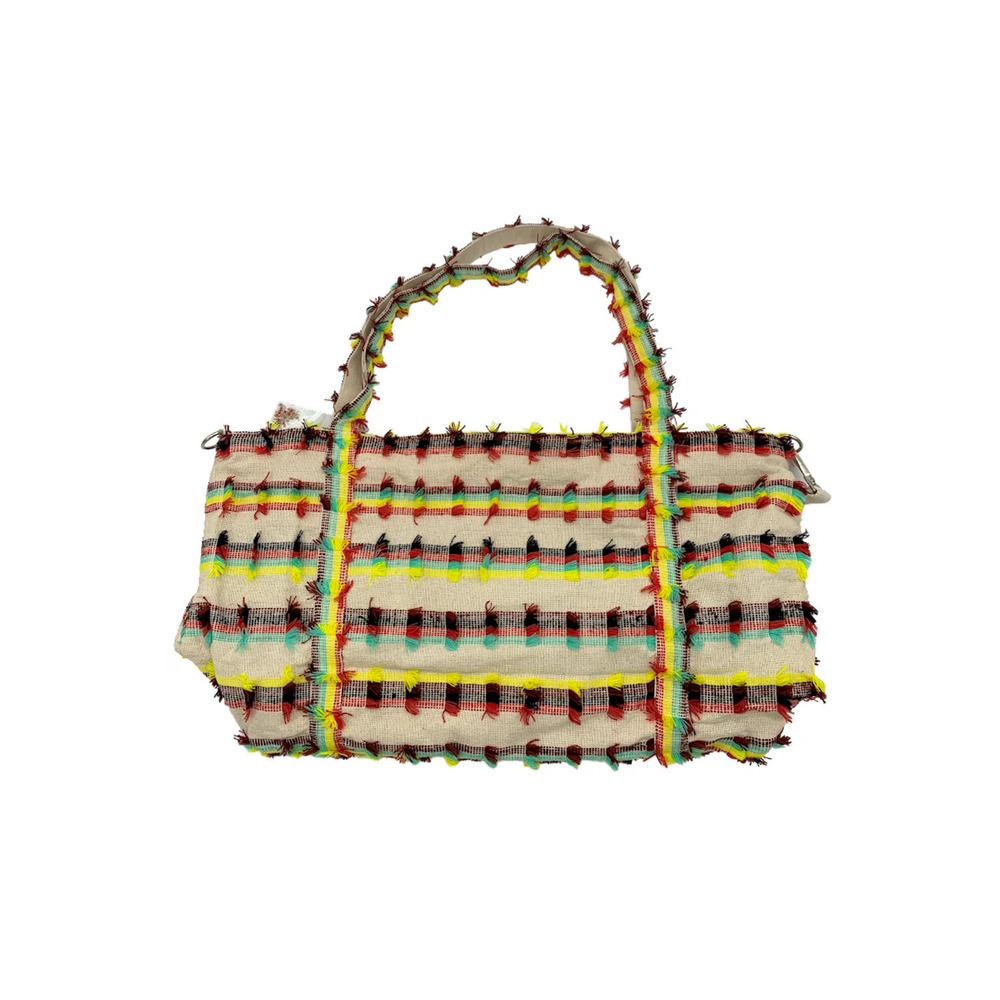 America & Beyond Embellished Tote with Crossbody Strap Navajo - Picture 2 of 3
